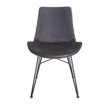 Load image into Gallery viewer, Classic Guest or Conference Chair in Black and Dark Gray (Set of 2)
