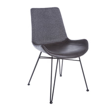 Load image into Gallery viewer, Classic Guest or Conference Chair in Black and Dark Gray (Set of 2)
