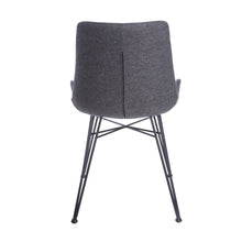 Load image into Gallery viewer, Classic Guest or Conference Chair in Black and Dark Gray (Set of 2)
