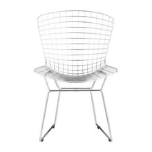 Load image into Gallery viewer, Mid-Century Wire Frame Guest/Conference Chair w/ White Seat Cushion (Set of 2)
