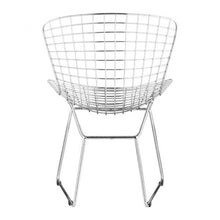 Load image into Gallery viewer, Mid-Century Wire Frame Guest/Conference Chair w/ Black Seat Cushion (Set of 2)
