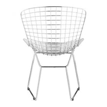 Load image into Gallery viewer, Mid-Century Wire Frame Guest/Conference Chair w/ White Seat Cushion (Set of 2)
