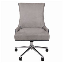 Load image into Gallery viewer, Fabric Rolling Office or Conference Chair in Soft Taupe
