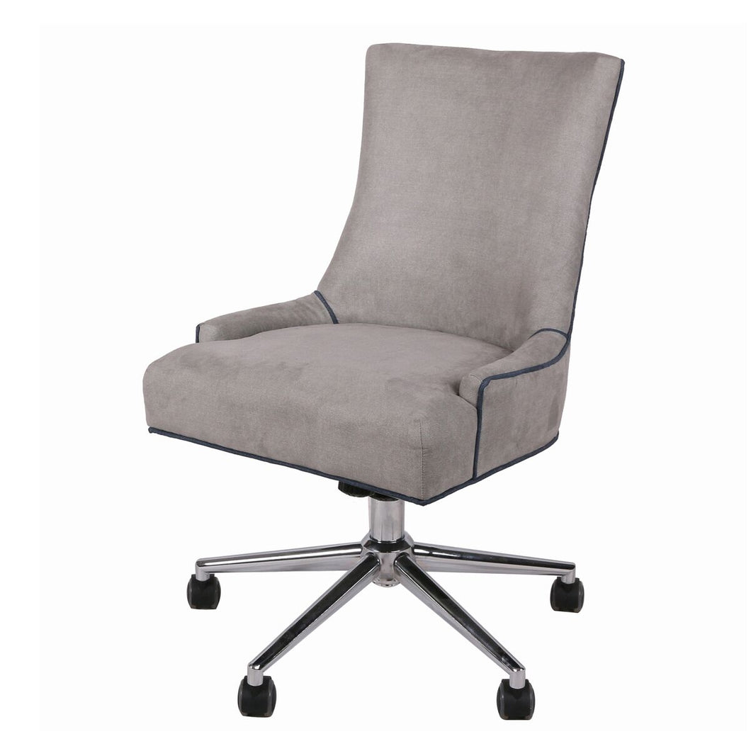 Fabric Rolling Office or Conference Chair in Soft Taupe
