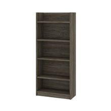 Load image into Gallery viewer, 68&quot; Open-top Bookcase in Walnut Gray
