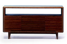 Load image into Gallery viewer, Solid Bamboo 60&quot; Modern Executive Desk with Drawer in Dark Walnut
