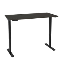 Load image into Gallery viewer, 60&quot; Desk with Electric Height Adjustment in Deep Gray
