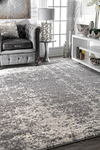 Load image into Gallery viewer, Thick Grey Distressed Rug (Multiple Sizes Available)

