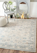 Load image into Gallery viewer, Floral Office Rug w/ Understated Design in Multiple Sizes
