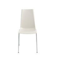 White & Chrome Conference or Guest Chairs (set of 4)