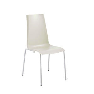 White & Chrome Conference or Guest Chairs (set of 4)