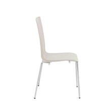 Load image into Gallery viewer, White &amp; Chrome Conference or Guest Chairs (set of 4)
