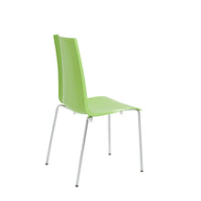 Load image into Gallery viewer, Set of 4 Stackable Lightweight Green Conference Chairs

