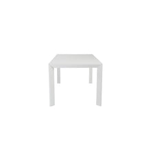 Load image into Gallery viewer, 63&quot; White Lacquer Office Desk with Beveled Edges
