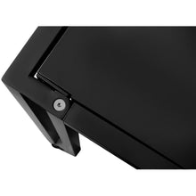 Load image into Gallery viewer, Black 47&quot; Compact Folding Desk with Locking Wheels
