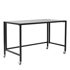 48" Folding Desk in Black