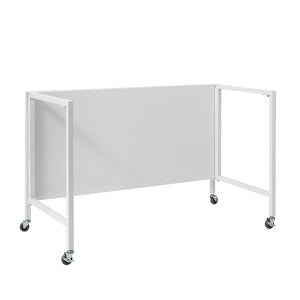 48" Folding Desk in White