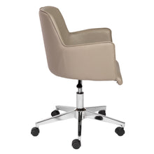 Load image into Gallery viewer, Taupe Leatherette Executive Office Chair
