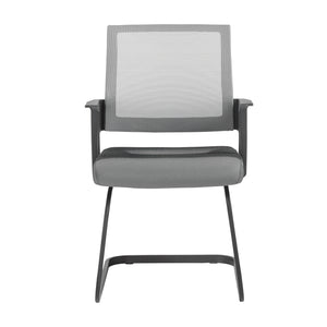Classic Gray Mesh Guest or Conference Chair