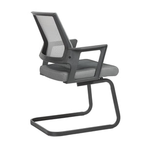 Classic Gray Mesh Guest or Conference Chair