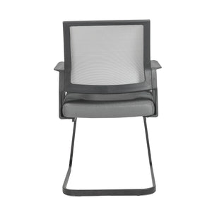 Classic Gray Mesh Guest or Conference Chair