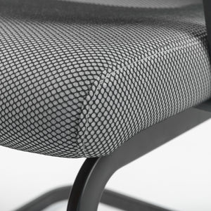 Classic Gray Mesh Guest or Conference Chair