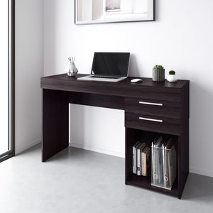 48" Corner Desk with File in Espresso