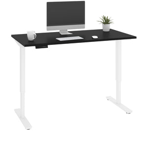 Black 60" Electric-Powered Adjustable Desk