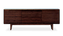 Load image into Gallery viewer, Solid Bamboo 60&quot; Modern Executive Desk with Drawer in Dark Walnut

