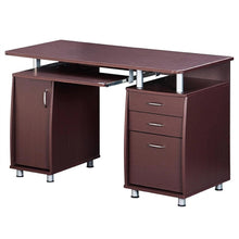 Load image into Gallery viewer, Contemporary 48&quot; Desk with Drawers and CPU Cabinet
