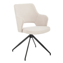 Load image into Gallery viewer, Modern Cozy Conference Chair in Beige &amp; Black
