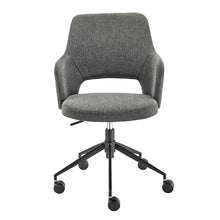 Load image into Gallery viewer, Elegant Charcoal &amp; Black Office Chair
