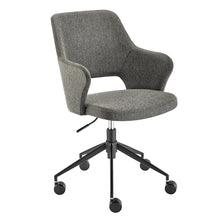 Load image into Gallery viewer, Elegant Charcoal &amp; Black Office Chair
