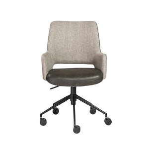 Modern Light & Dark Gray Office Armchair