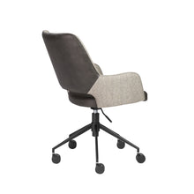 Load image into Gallery viewer, Modern Light &amp; Dark Gray Office Armchair
