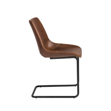 Load image into Gallery viewer, Brown Leatherette Conference or Guest Chairs with Black Base (Set of 2)
