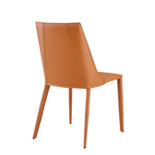 Load image into Gallery viewer, Cognac Leather Guest / Conference Chairs (Set of 2)

