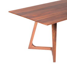 Load image into Gallery viewer, 71&quot; Solid American Walnut Executive Office Desk
