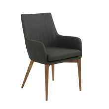 Load image into Gallery viewer, Modern Arm Guest or Conference Chair in Charcoal (Set of 2)
