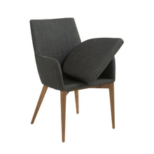 Load image into Gallery viewer, Modern Arm Guest or Conference Chair in Charcoal (Set of 2)
