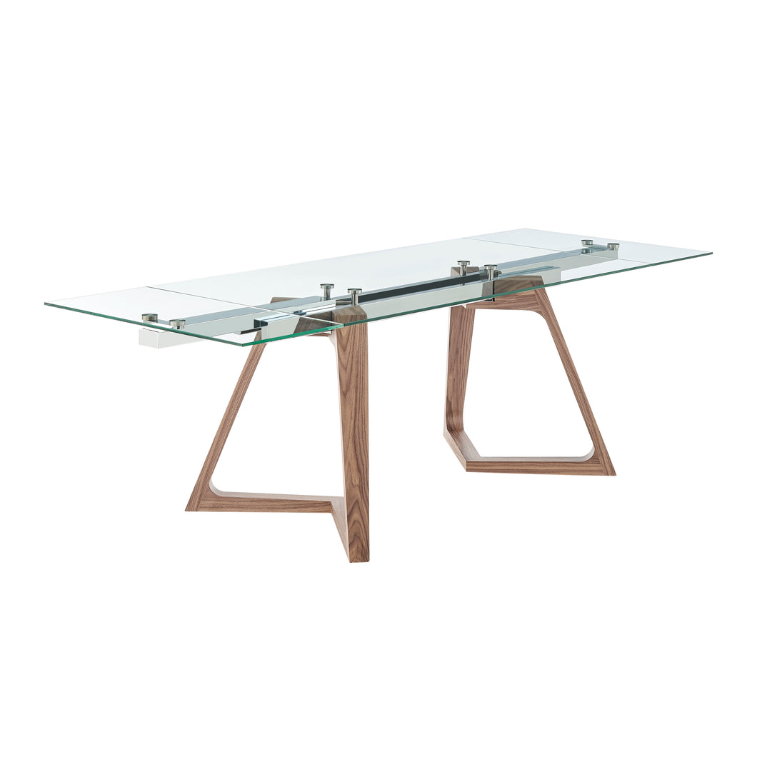 Walnut & Glass 63-95