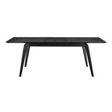 Load image into Gallery viewer, Black Solid Wood 63&quot;-83&quot; Expanding Conference Table
