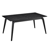 Black Solid Wood 63