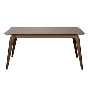 63"-83" Extending Meeting Table with Solid Legs in American Walnut