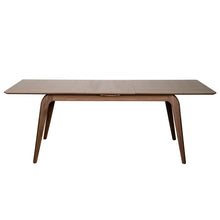 Load image into Gallery viewer, 63&quot;-83&quot; Extending Meeting Table with Solid Legs in American Walnut
