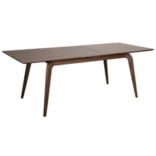Load image into Gallery viewer, 63&quot;-83&quot; Extending Meeting Table with Solid Legs in American Walnut
