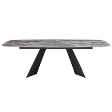 Load image into Gallery viewer, 94&quot; Ceramic Top Conference Table with Marble Pattern
