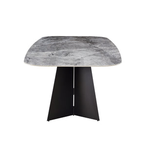 94" Ceramic Top Conference Table with Marble Pattern