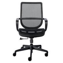 Load image into Gallery viewer, Black Mesh Utilitarian Office Chair
