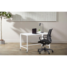 Load image into Gallery viewer, Black Mesh Utilitarian Office Chair
